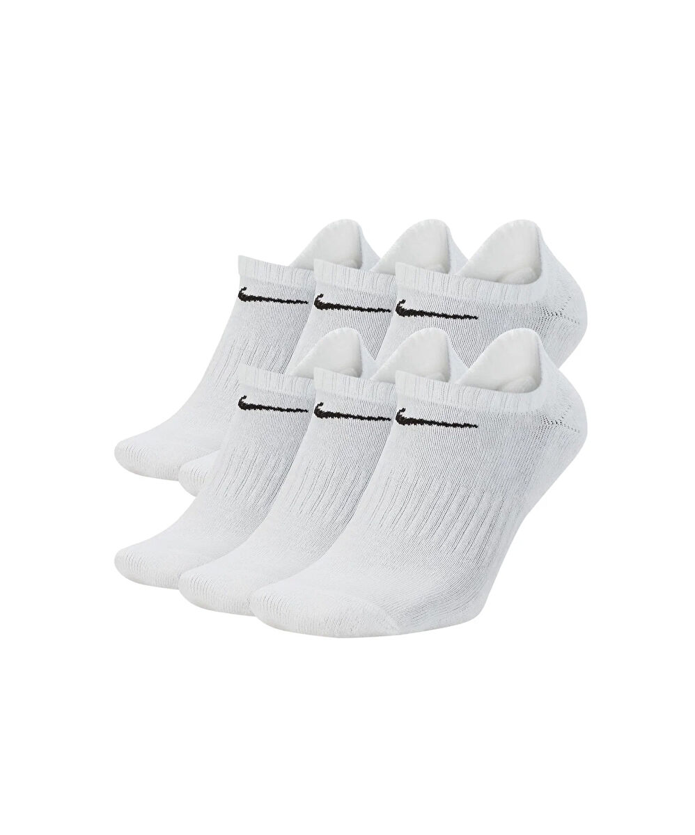 Nike Everyday Cushioned Training No-Show Socks 6'lı Paket