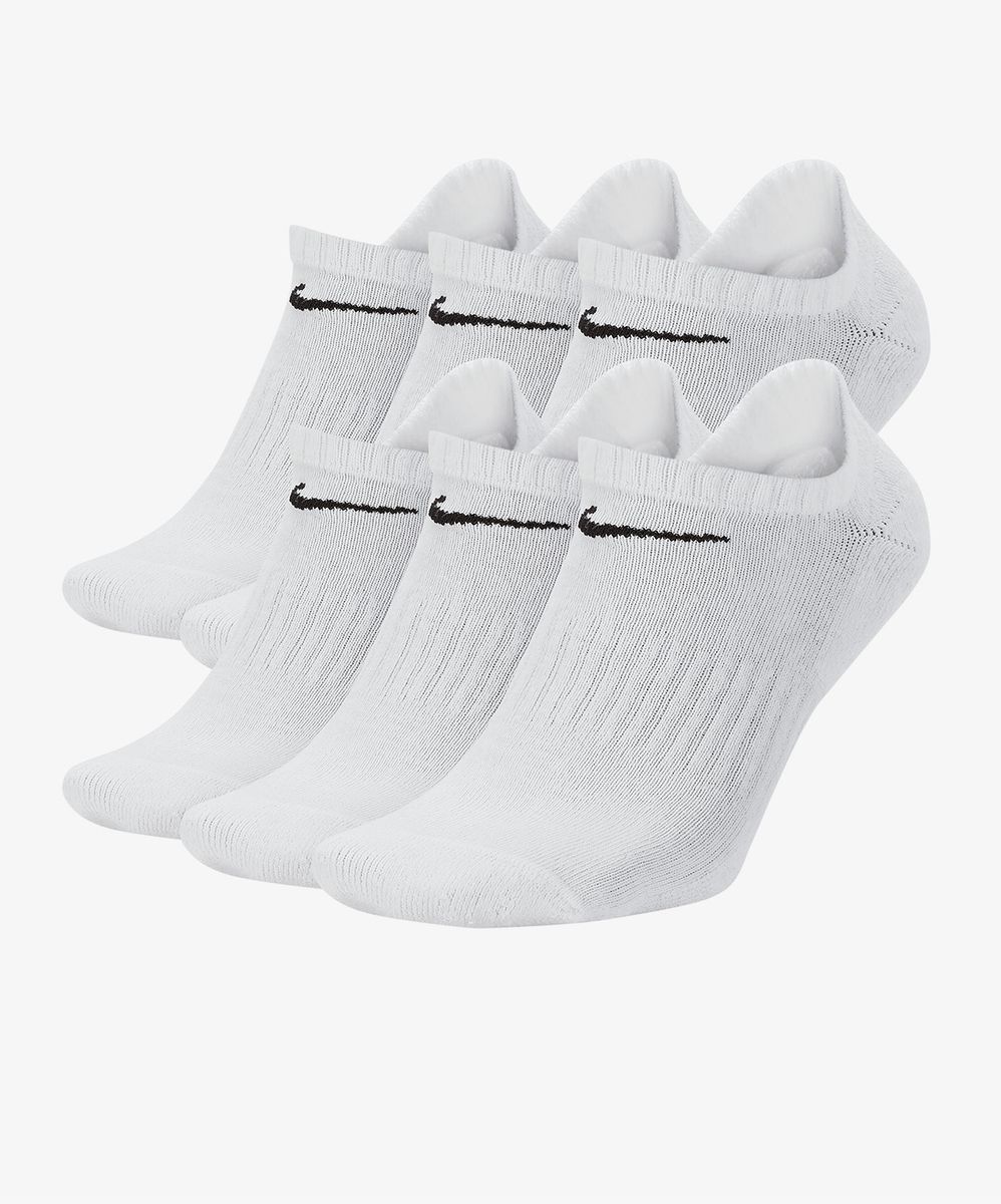 Nike Everyday Cushioned Training No-Show Socks 6'lı Paket
