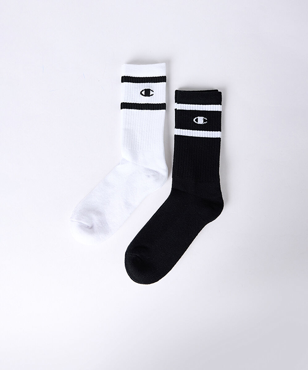 Champion Icons Short Crew Socks 2li Paket