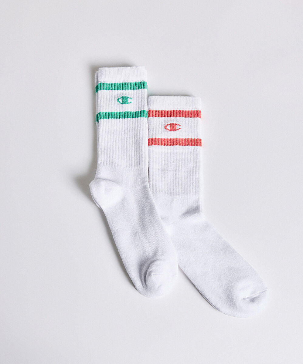 Champion Icons Crew Socks 2li Paket