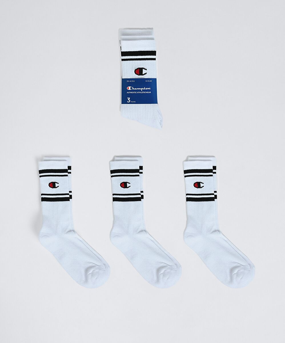Champion Seasonal  Crew Socks 3lü Paket