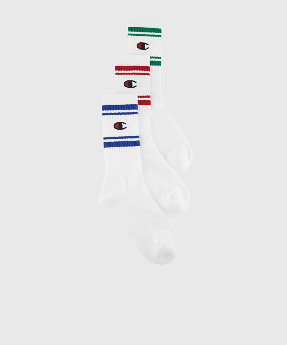Champion Seasonal  Crew Socks 3lü Paket