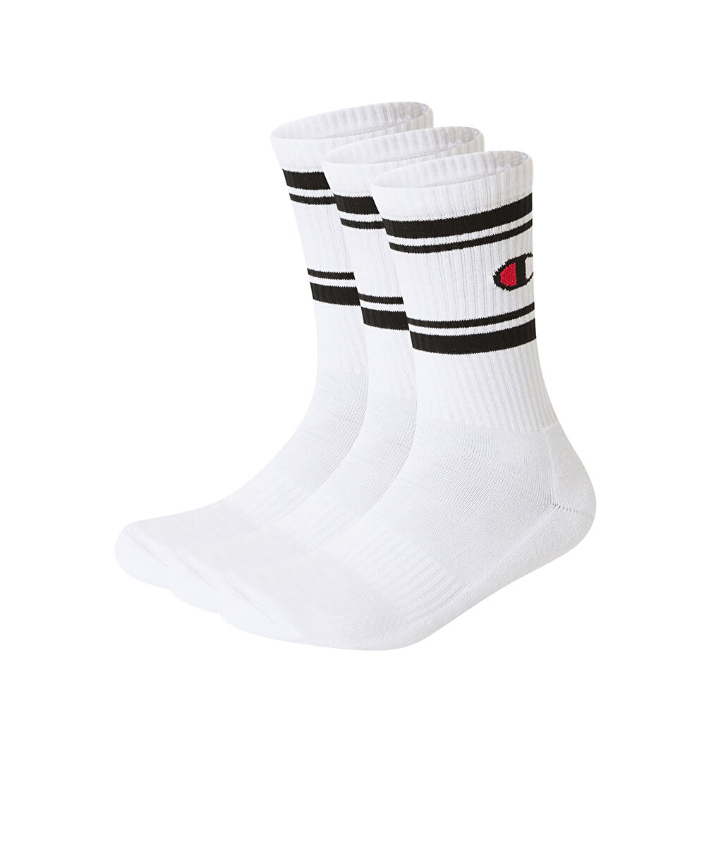 Champion Elevated Basics Crew Socks 3lü Paket