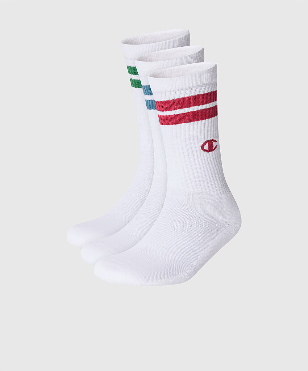Champion Seasonal Crew Socks 3lü Paket