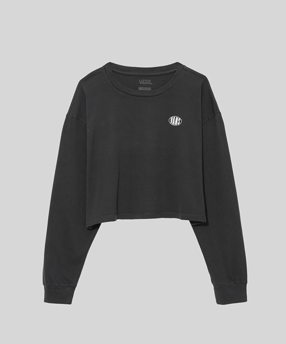 Vans Oval Wash Ls Relax Crop