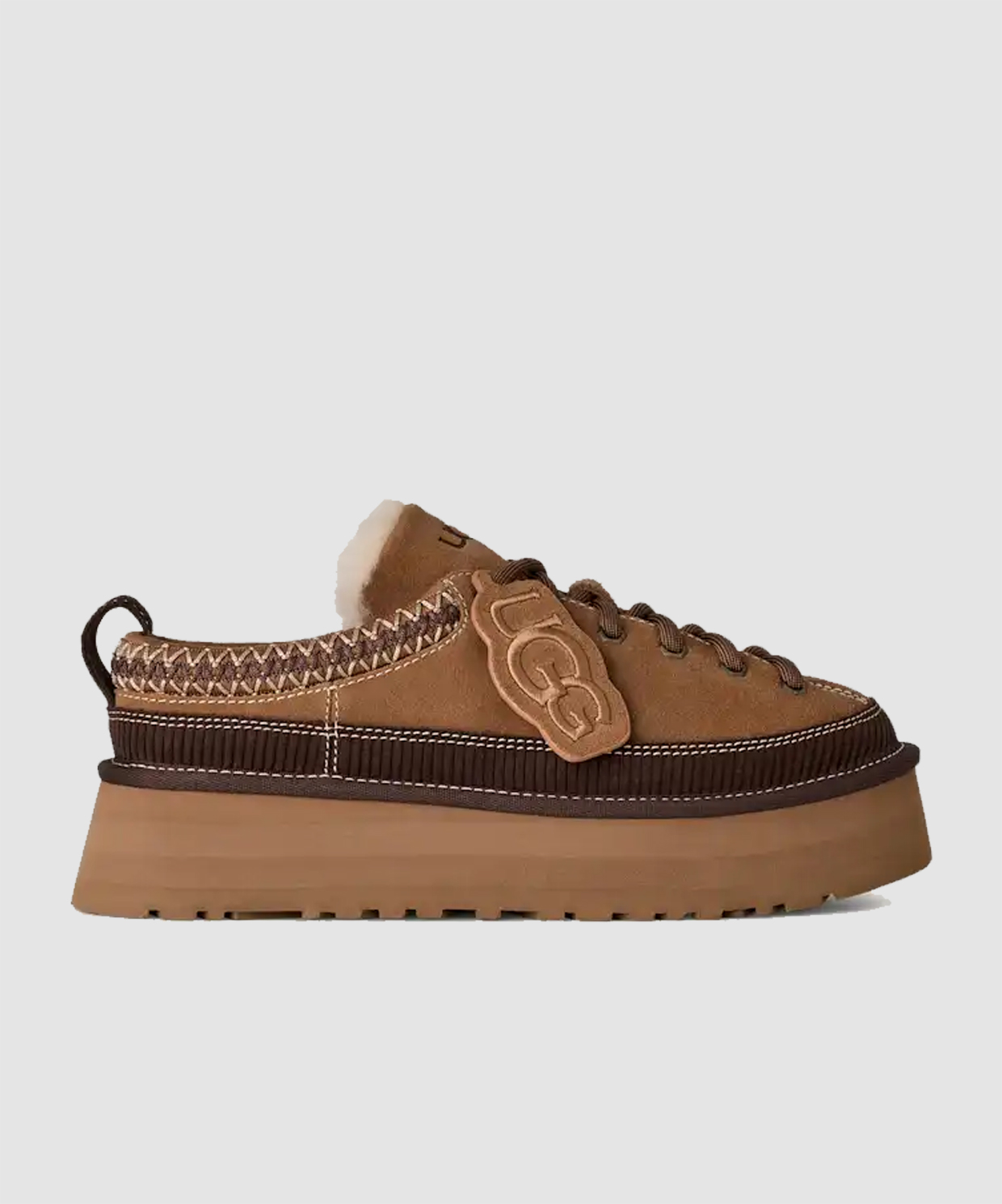 UGG Heritage Lace-Up Slipper Terlik 1180361-CHE - Sneaks Up