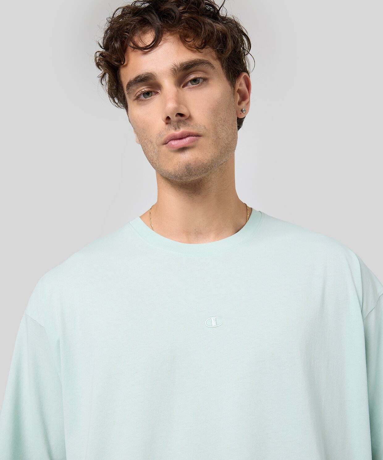 Champion Script Shop Crewneck T-Shirt