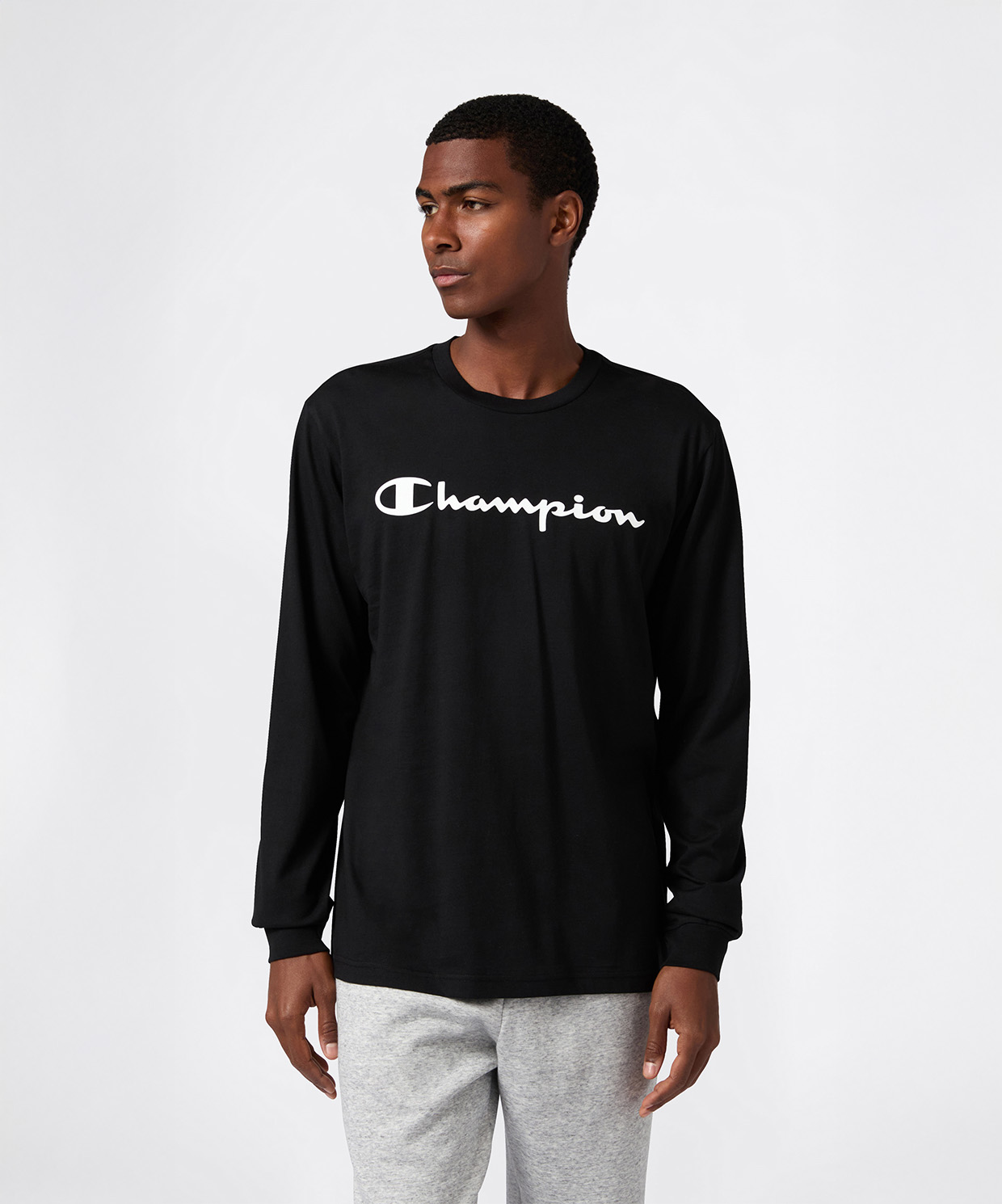 Champion Script Shop Long-Sleeve Tee