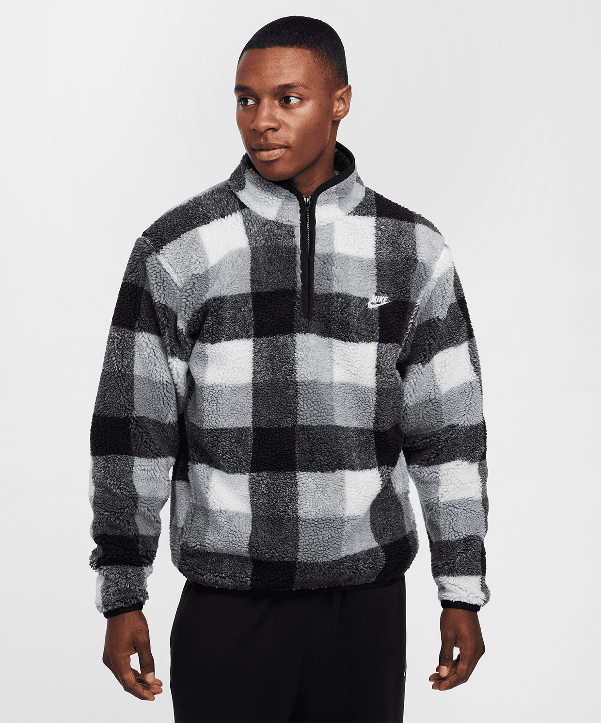 Nike Club Winterized Half-Zip Sweatshirt FZ0896-010 - Sneaks Up