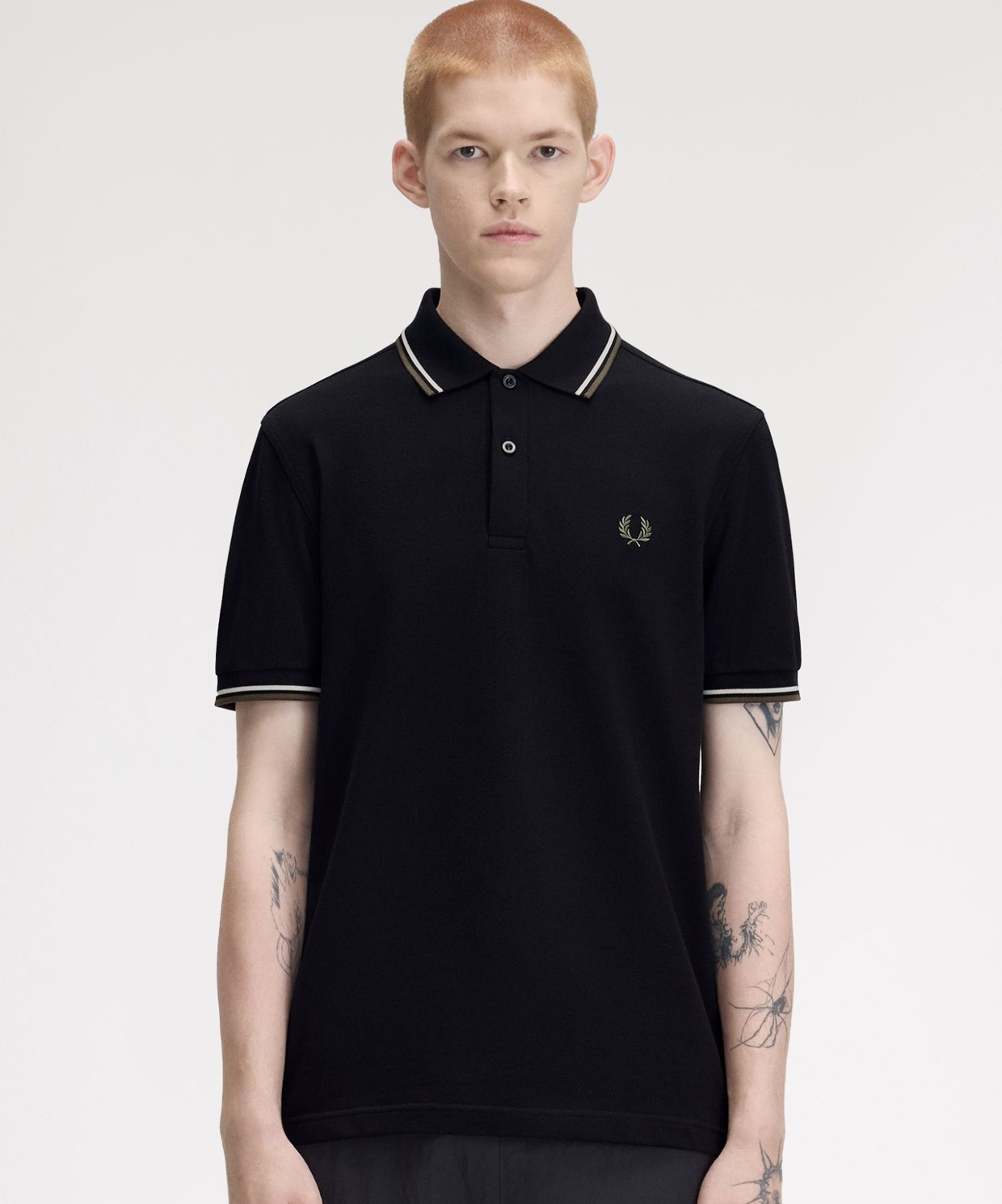 Fred Perry Twin Tipped T-Shirt görsel 2