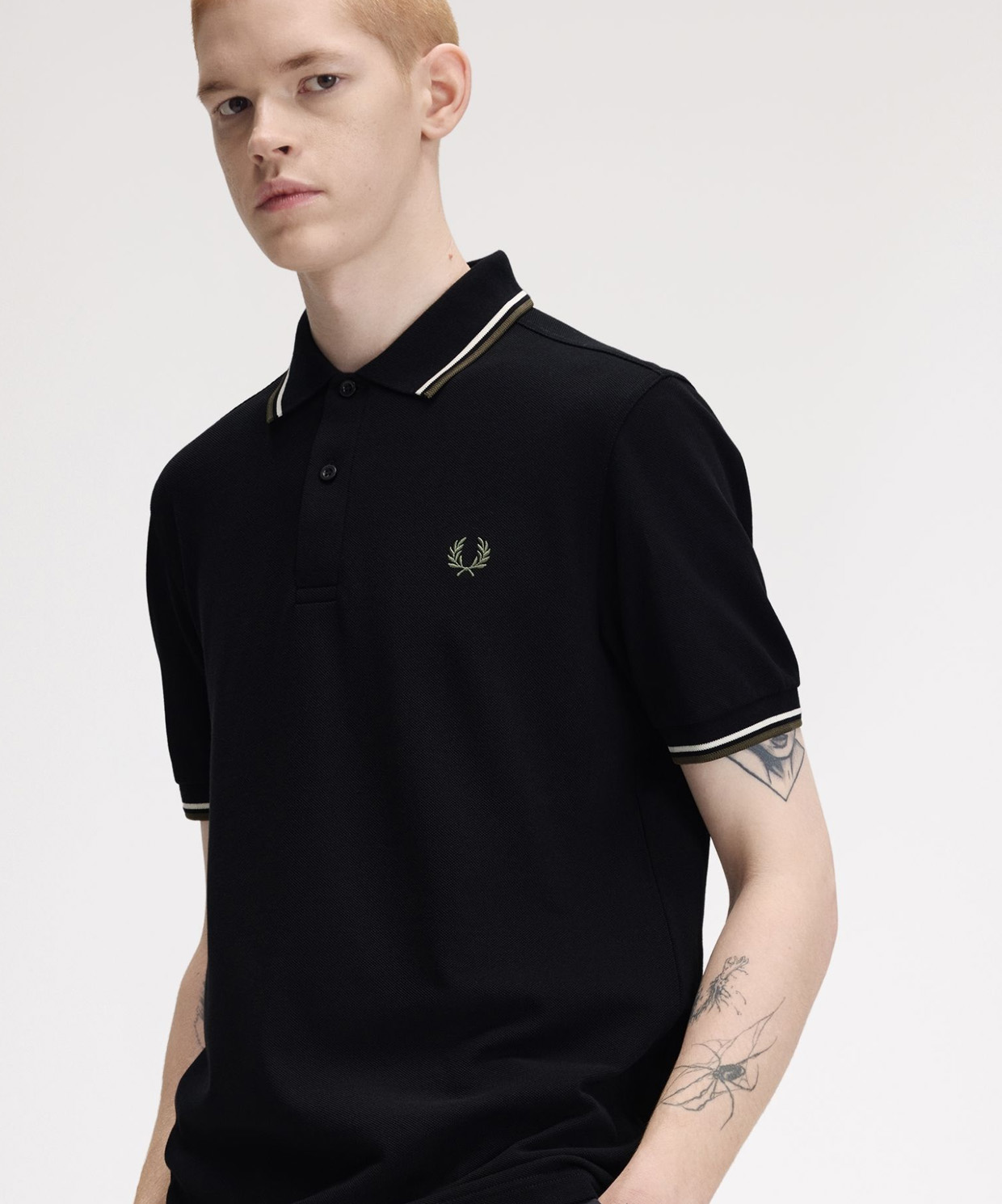 Fred Perry Twin Tipped T-Shirt görsel 4