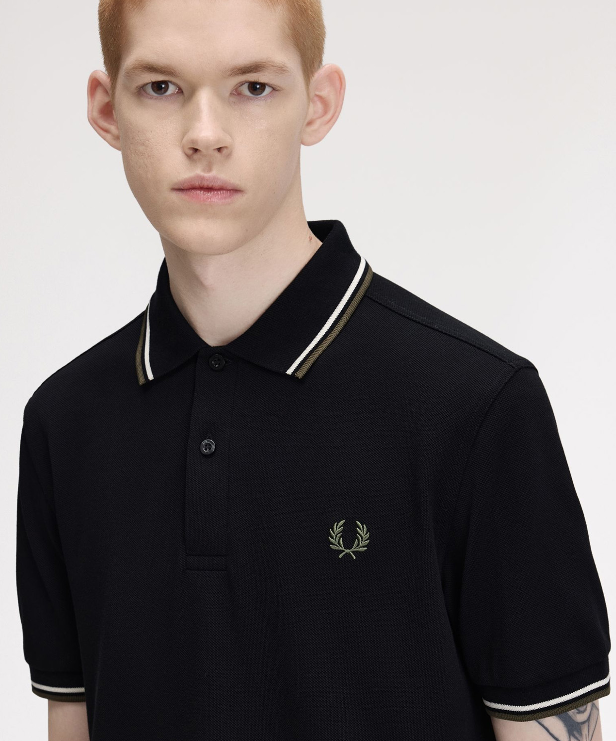 Fred Perry Twin Tipped T-Shirt görsel 5